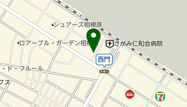 ヒラノモータースの地図画像