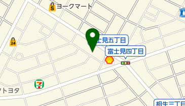 たつみ硝子店の地図画像