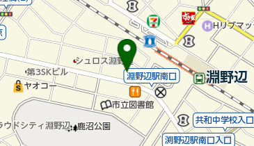 相模原市 大野北公民館の地図画像