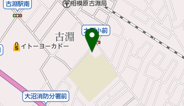 相模原市 大野中公民館の地図画像