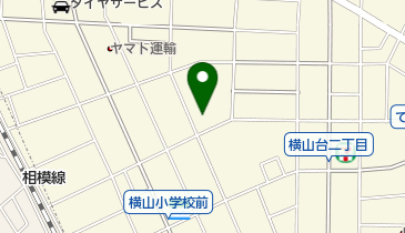 相模原市 横山公民館の地図画像