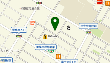 相模原教育会館(一般財団法人)の地図画像