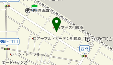 豆の木児童クラブの地図画像