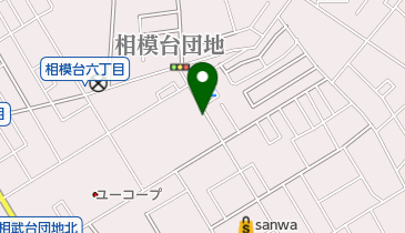 日本長老教会さがみのキリスト教会の地図画像