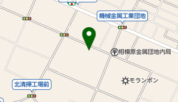 株式会社相模工機所の地図画像