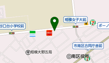 秋山クリーニングの地図画像