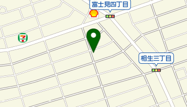 扇谷クリーニングの地図画像