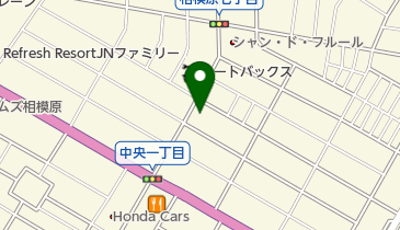 MAXクリーニング相模原店の地図画像