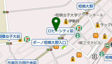相模原商工会議所 南支所の地図画像