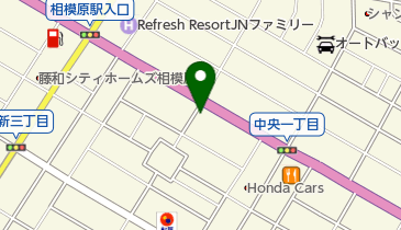 相模原中央商店街協同組合の地図画像