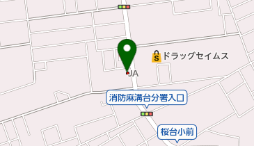 相模原市農協 麻溝台支店の地図画像