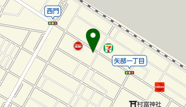 株式会社くらや矢部総合店の地図画像