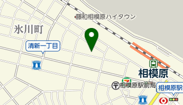 星洋服病院の地図画像