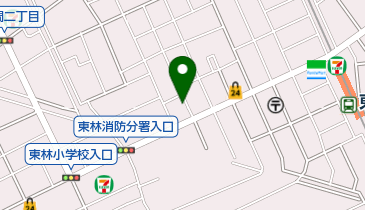 相模原市立 東林間児童館の地図画像