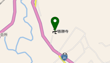 善勝寺の地図画像