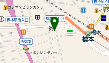 本間写真館の地図画像