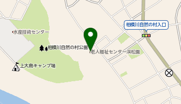 相模原市立 老人福祉センター渓松園の地図画像