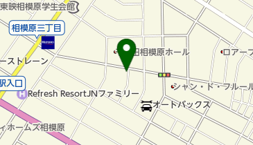 真田精肉店の地図画像