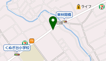 K&rsquo;Zファクトリーの地図画像