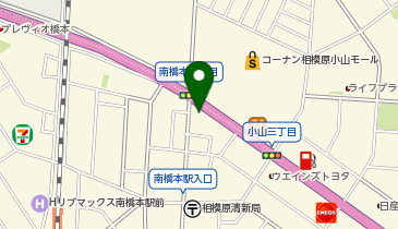 ワールドウィング相模原の地図画像