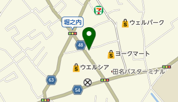 有限会社はなくにの地図画像