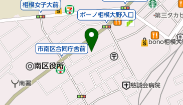 井上整骨院の地図画像