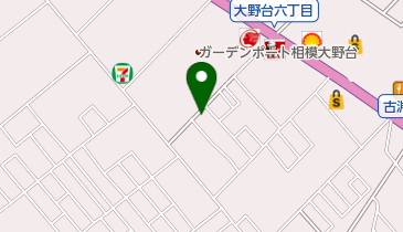 大野台接骨院の地図画像