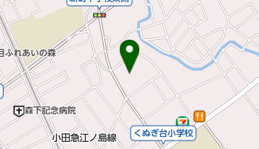 上鶴間接骨院の地図画像