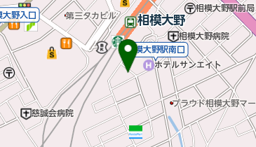レディランドカフェの地図画像