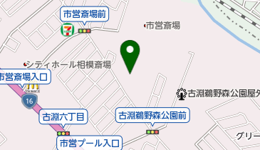 葬儀斉場白雲殿の地図画像