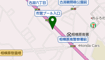 内山緑地建設株式会社神奈川支店の地図画像