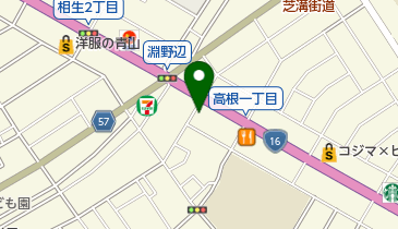 有限会社相模交通の地図画像