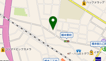 日之丸塗料関東支店の地図画像
