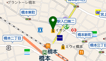 ネイルランド橋本店の地図画像