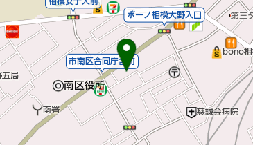美容室パパ・ヘミングウェイの地図画像