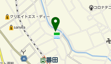 ビューティサロンかずの地図画像