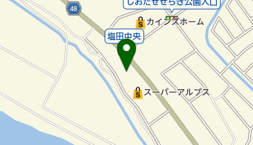 タツミヤ塩田店の地図画像