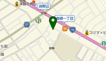 高根保育園の地図画像