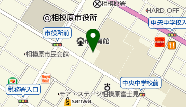 相模原市保健所 衛生試験所の地図画像