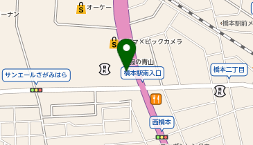住友生命保険相互会社町田支社 橋本中央支部の地図画像