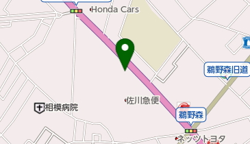 前田道路株式会社相模原営業所の地図画像