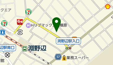 麻雀エーテックの地図画像