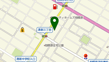 株式会社サトーメガネ相模原店の地図画像