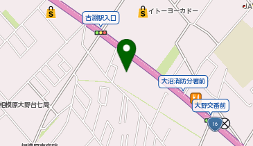 タムタム相模原店の地図画像