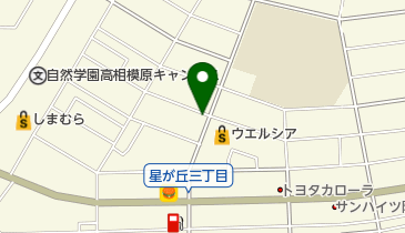 金星堂模型店の地図画像