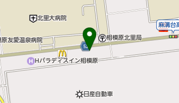 日本調剤北里薬局の地図画像