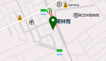 クドウ洋菓子東林間店の地図画像