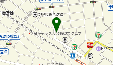 フジヤ洋品店の地図画像