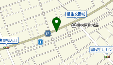 カットハウスオオクボの地図画像