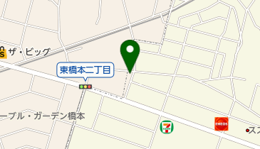 カットハウスますおかの地図画像